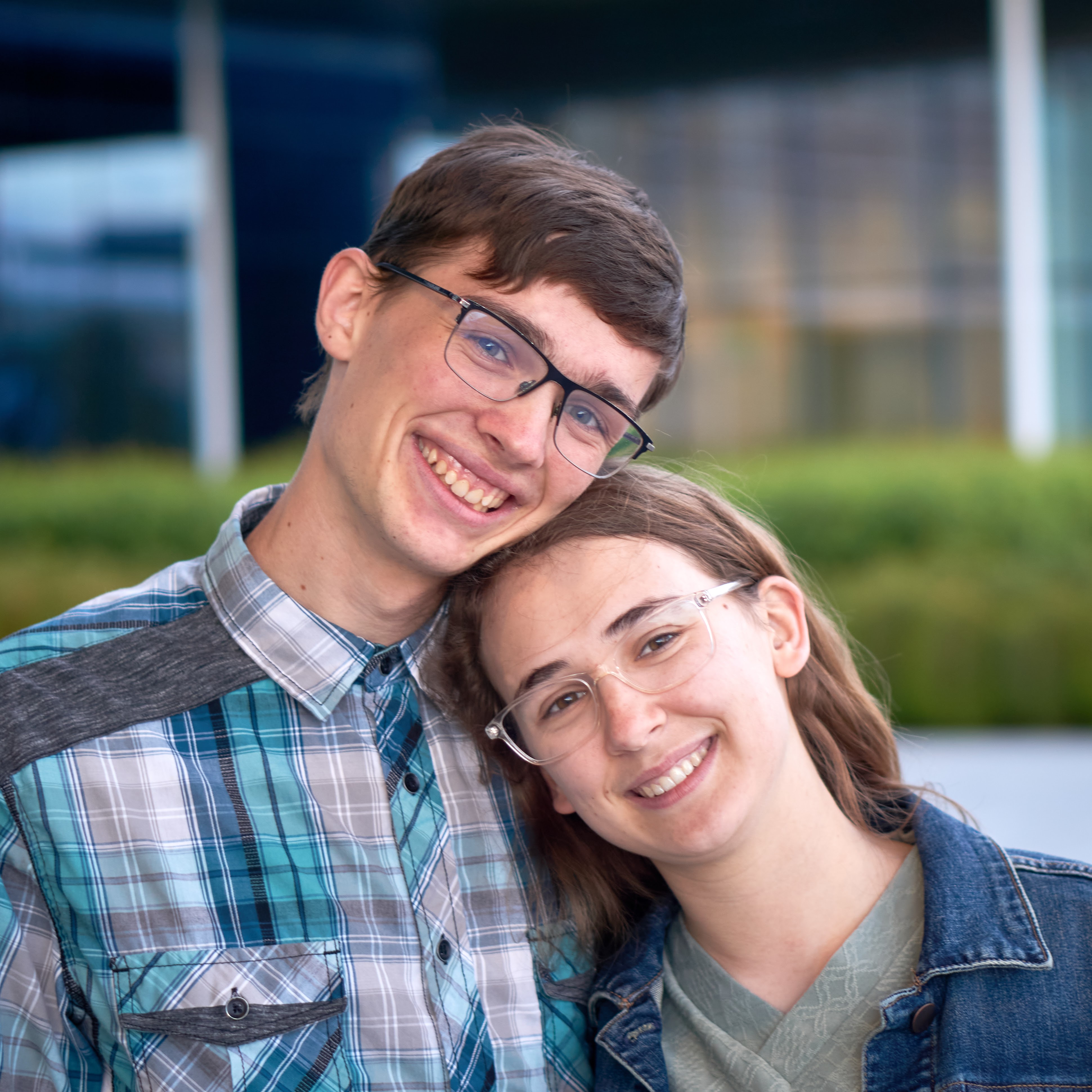 A picture of Amy and Brendon